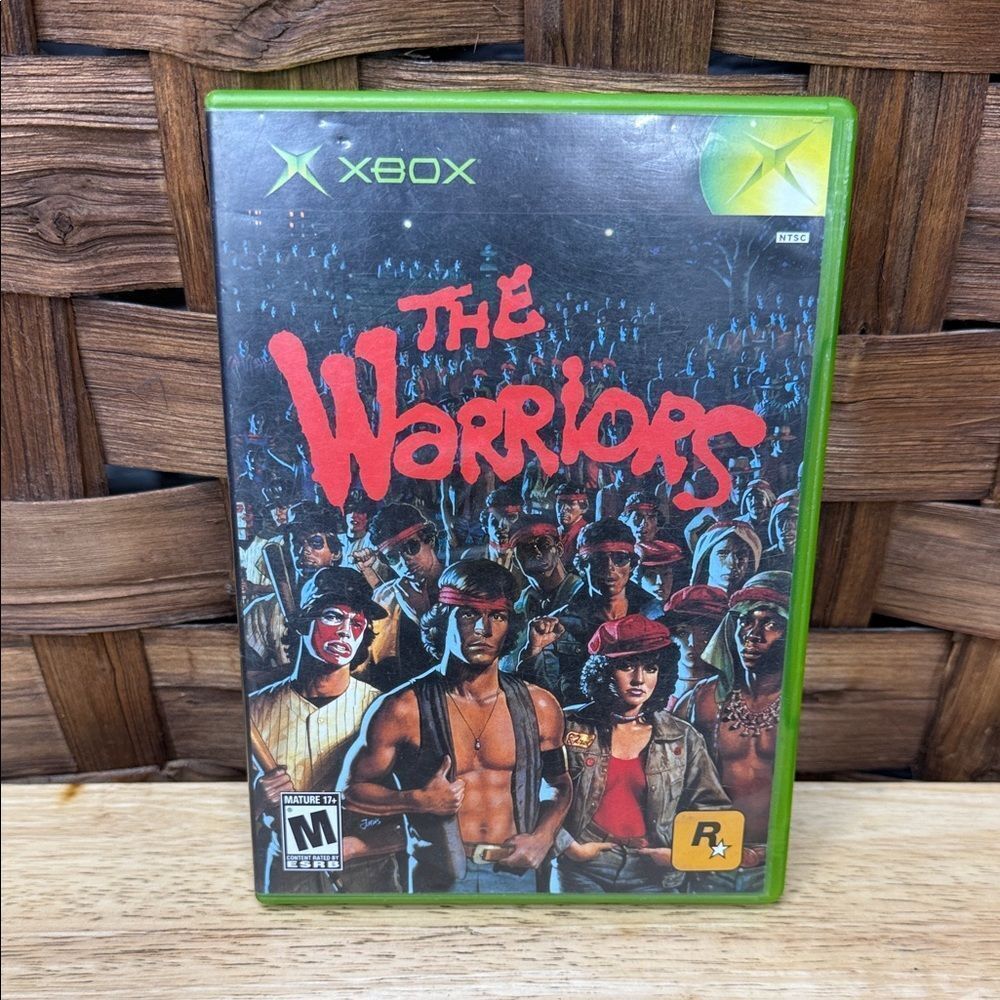 The Warriors Xbox Game - Green Case